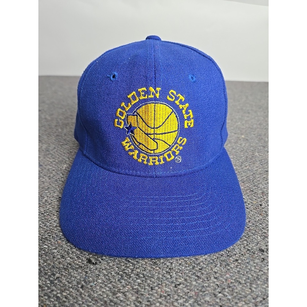Vintage 90 Golden State Warriors Starter Wool Fitted Flexfit Hat 6 5/8-7 1/8 NBA